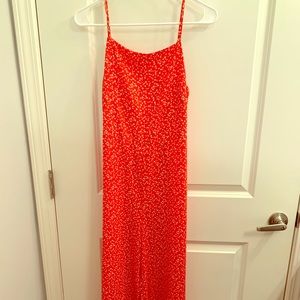 Cute floral jump suit